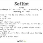 Vixen Setlist