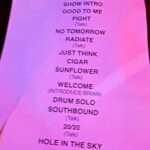 Baldman Setlist
