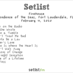 Firehouse Setlist