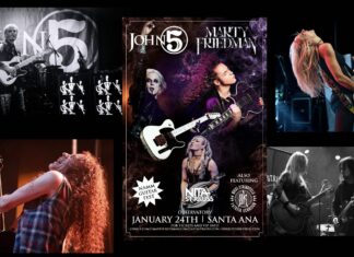JOHN 5 / MARTY FRIEDMAN / NITA STRAUSS / NIKKI STRINGFIELD & PATRICK KENNISON Shred at The Observatory – Santa Ana, CA – 1/24/2025