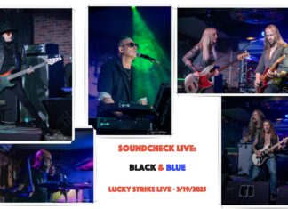 SOUNDCHECK LIVE – Black & Blue! – Lucky Strike – 3/19/2025