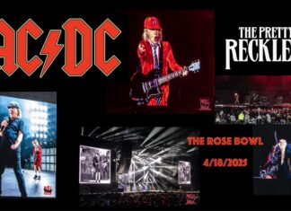 AC/DC “Power Up” w/ THE PRETTY RECKLESS @ The Rose Bowl, Pasadena, CA – 4/18/2025