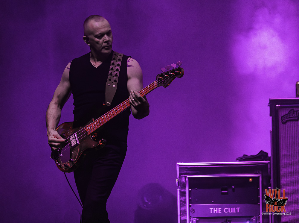 Charlie Jones. The Cult: Shrine Expo Hall.